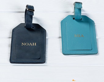 Leather Luggage Tags Personalized - Custom Luggage Tag - Bulk Luggage Tags with Logo.