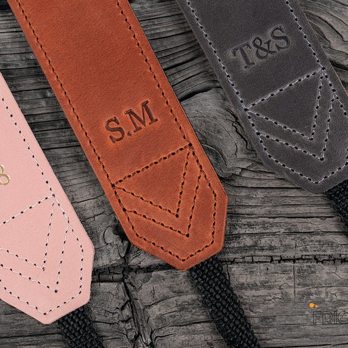Personalized Leather Camera Strap Nikon Camera Strap Canon Etsy