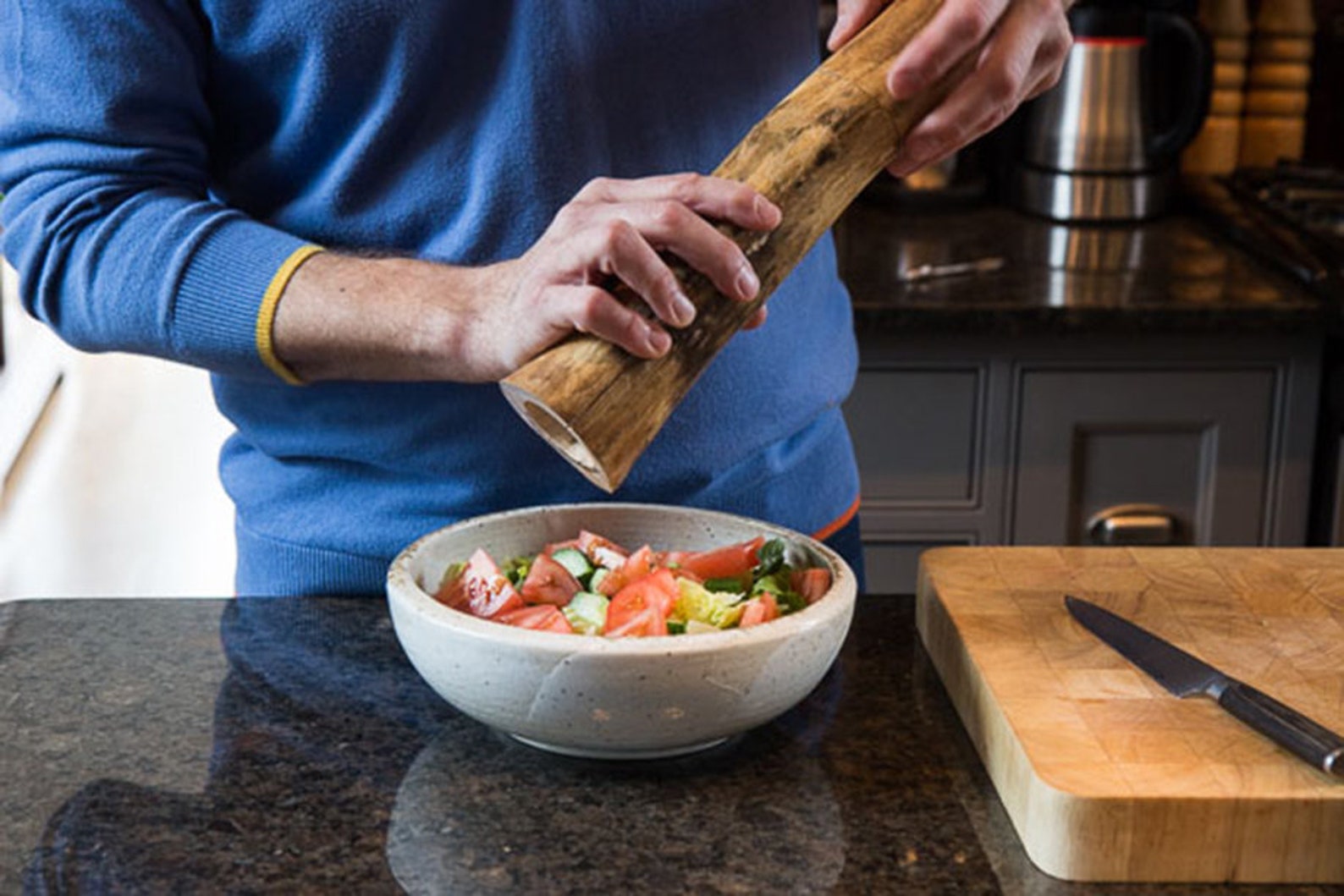 23 Cm / 9 Maple Pepper or Salt Mills From Tree Etsy