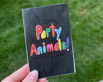 Party Animals Zine