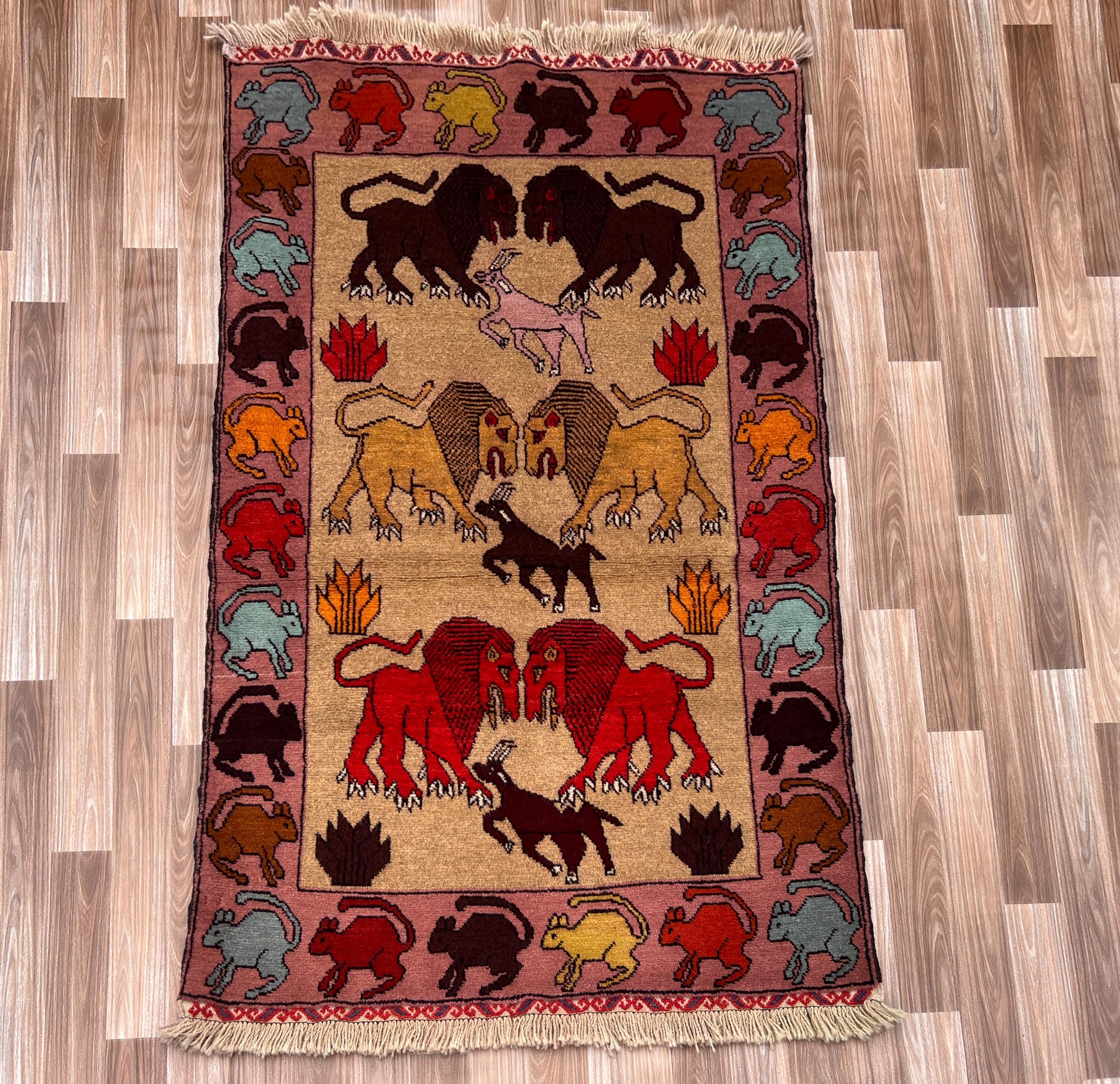 ラグ・カーペット Baluch small rug VR194】 Afghan Baluch rug | Spin.