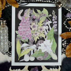 Witch&#39;s Garden (8&quot;x10&quot;)