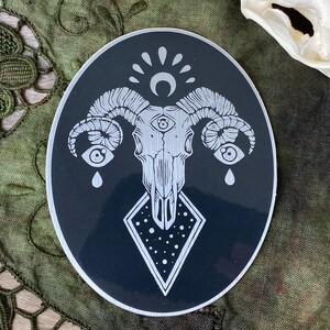 Mourning and Vigilance - Brushed Aluminum Vinyl Sticker