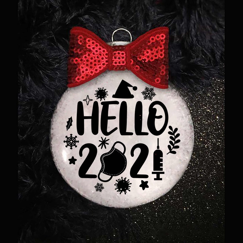 Download Quarantine Christmas 2020 SVG Bundle Christmas Ornaments ...