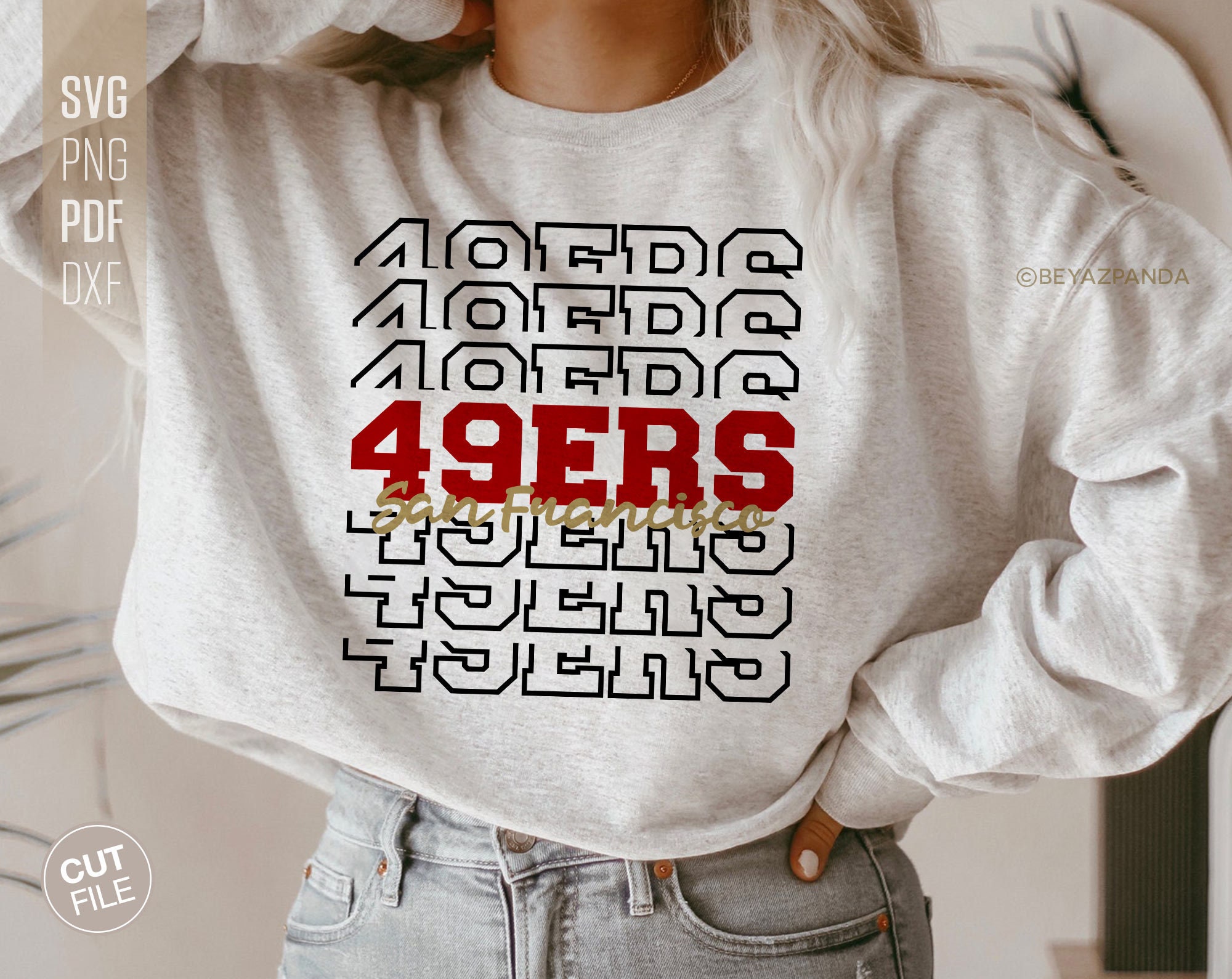 49ers SVG / 49ers Echo Design SVG Digital Cut File / San | Etsy