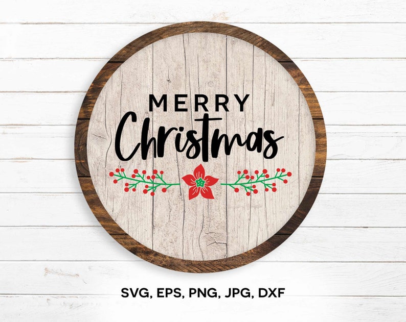 Download Merry Christmas SVG / christmas vinyl rustic sign decor ...