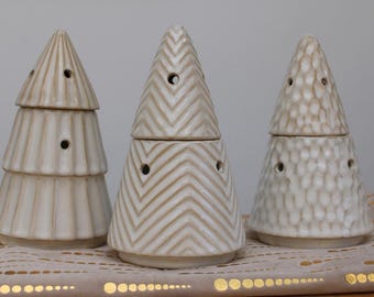 Christmas tree fragrance lamp with handmade heart fragrance melts made from soy wax and pure organic essential oils, aroma lamp, room fragrance set, Advent