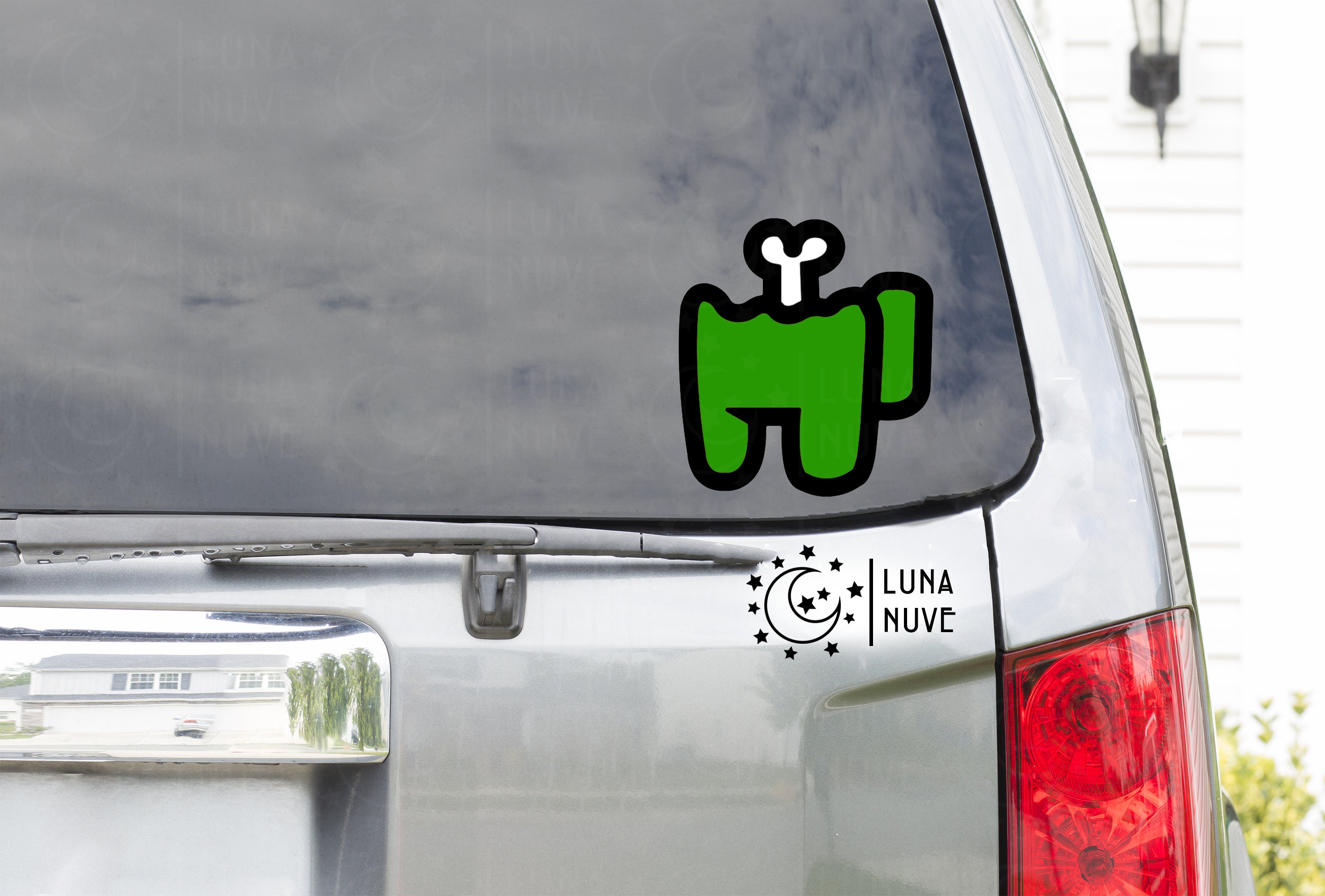 Among Us Decals/Stickers Dead Body Ghost Half-Eaten | Etsy