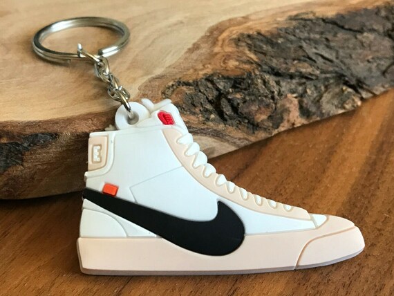 off white sneaker keychain
