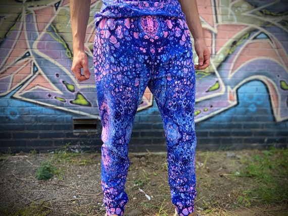 Fractal Clothing / Tie Dye Joggers 