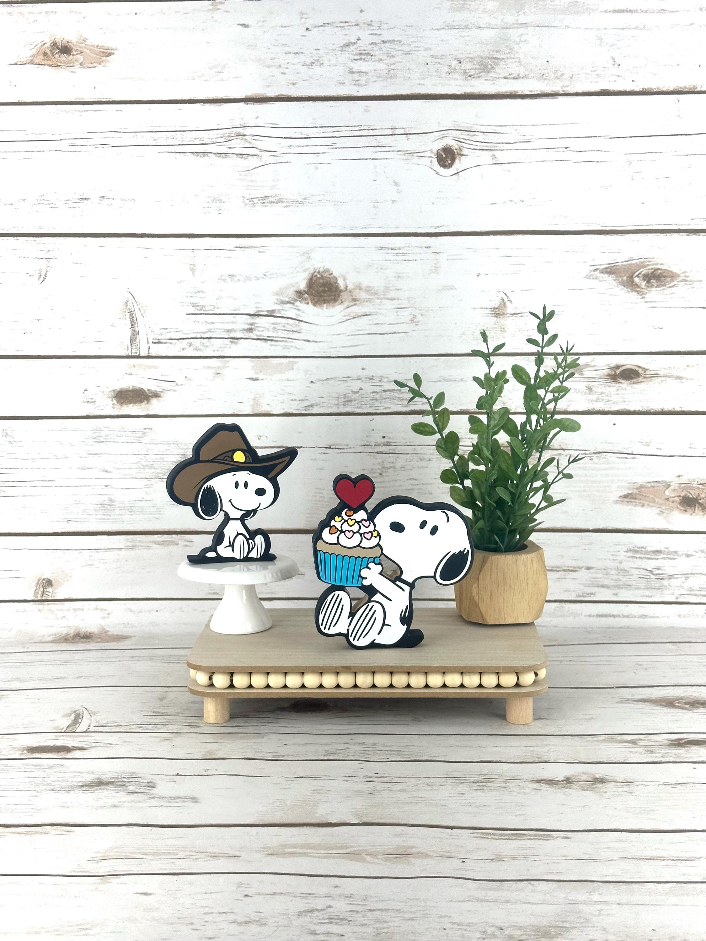 Snoopy Decor, Holiday Decor, Snoopy Room Decor, Party Decor, Table ...