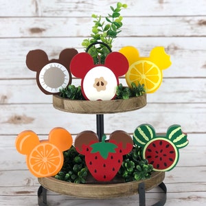 Disney Inspired Fruit Mickey Mouse Heads