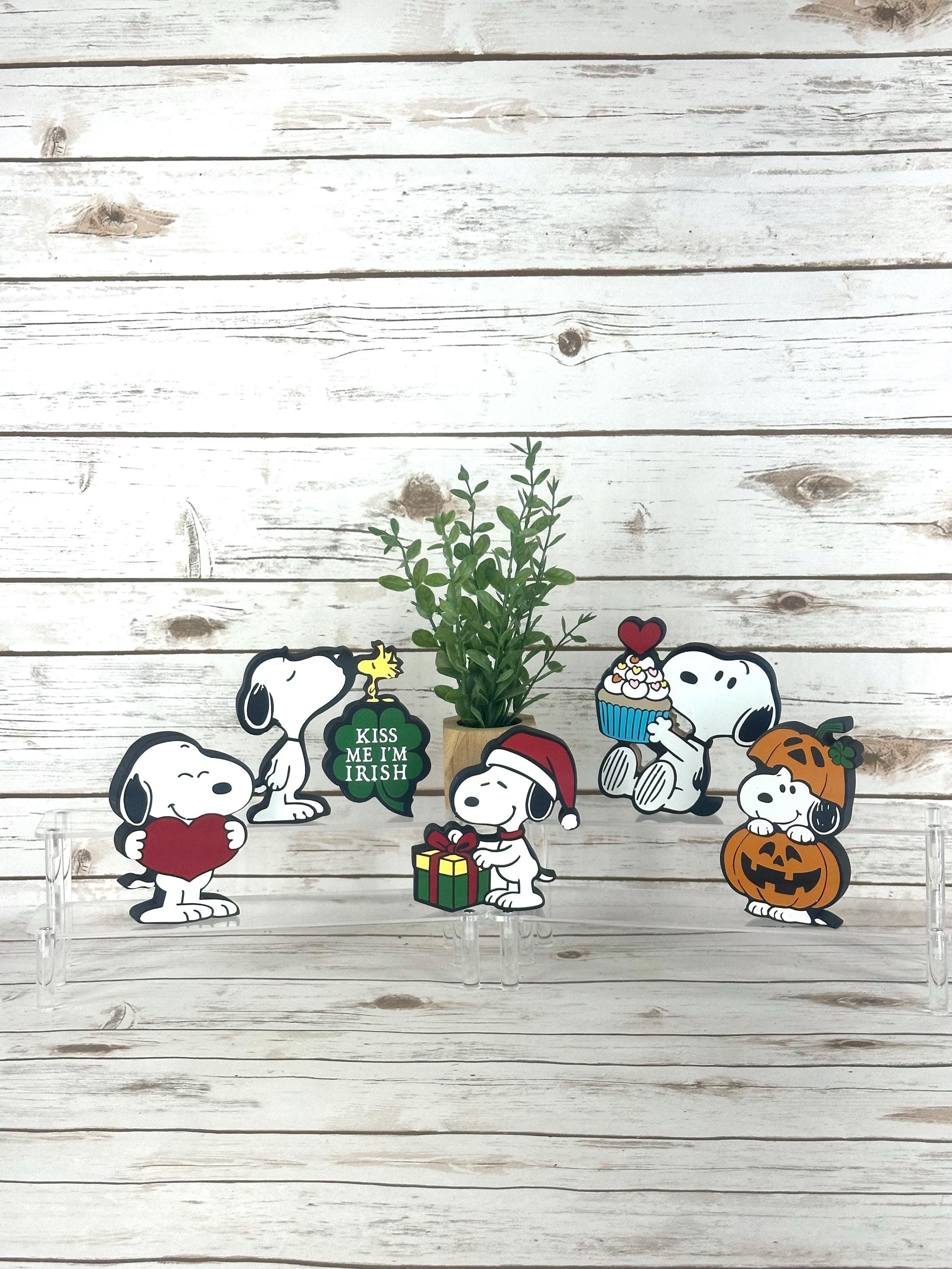 Table Setting Snoopy Snoopy Decor, Holiday Decor, Snoopy Room Decor, Party Decor, Table ...