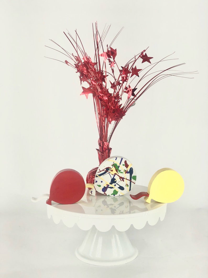 Birthday Tiered Tray Decor Etsy