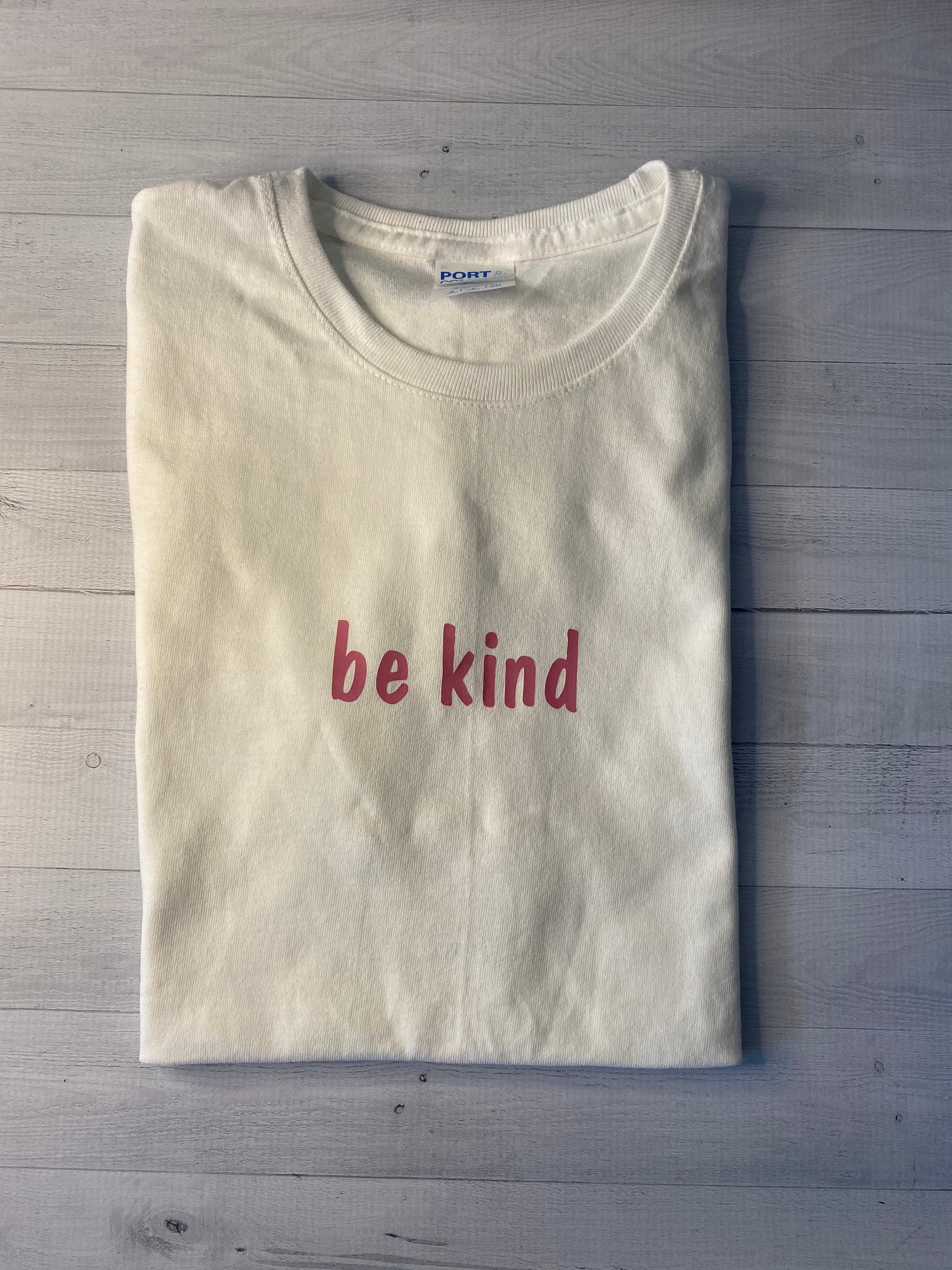 Women's Be Kind t shirt Kindness Happiness Radiate Etsy