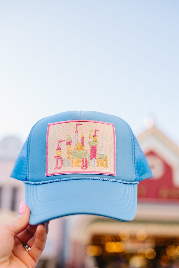 Disneyland Trucker Hat • Disney Hat • Disneyland Castle Hat