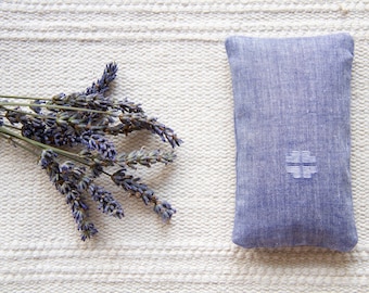 Handmade Lavender Sleep Sachet | 100% Handloom Dhakai Jamdani Cotton | Pocket Calmer | Stocking Stuffer | Secret Santa Gift | Holiday Gift