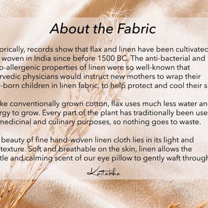 A brief history of the production and use of linen in India since ancient times.