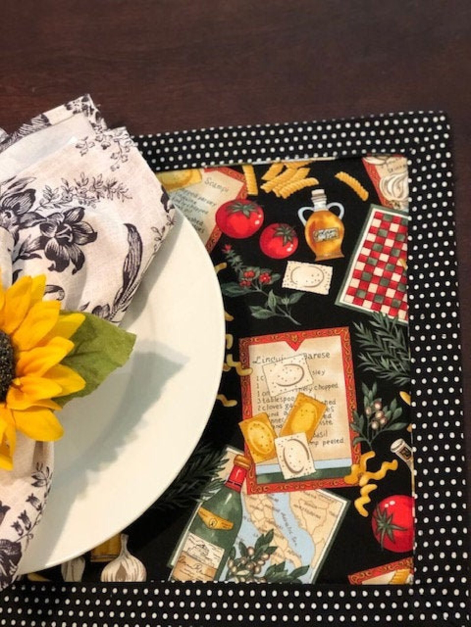 Set of 12 handmade Placemats Etsy