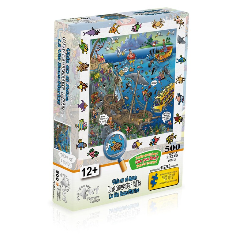 Jigsaw Puzzle 500 Pieces Life in the Water Premium Edition Etsy