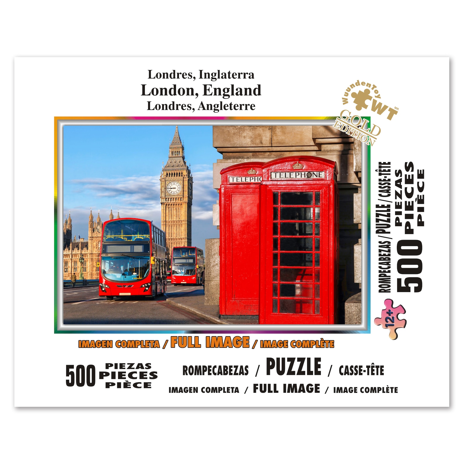 Jigsaw Puzzle 500 Pieces London England Gold Edition by Etsy Jigsaw Puzzle 500 Pieces London England Gold Edition by Etsy