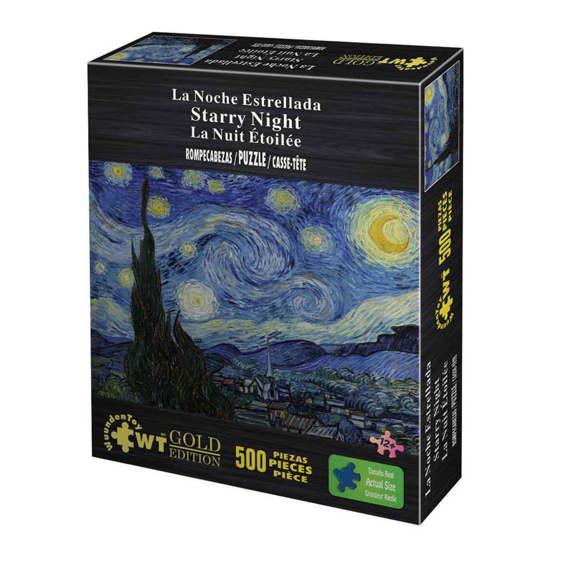 Jigsaw Puzzle 500 PiecesThe Starry Night Gold Edition by Etsy