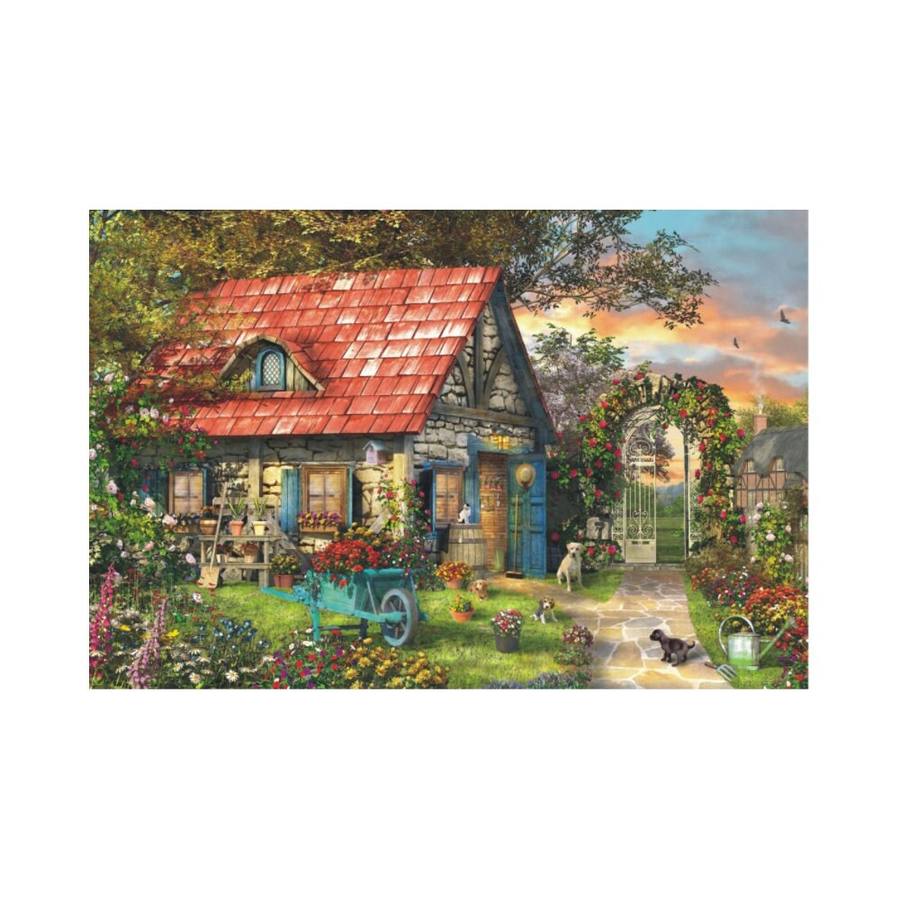 Jigsaw Puzzle 1000 Pieces Home Sweet Home Premium Edition by Etsy