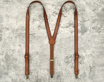 Personalized Gifts For Men Suspender Groomsmen Suspenders Mens Braces For Grooms Suspenders Wedding Suspenders Handmade Leather Suspenders