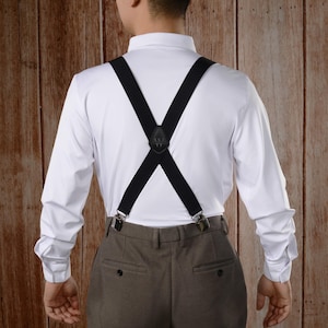 Custom Leather Suspenders,Personalized Suspenders,Suspenders For Men,Groomsmen Suspenders,Groomsman Gift,Wedding Suspenders,Rustic Suspender