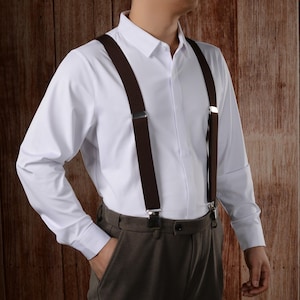 Personalized Wedding Suspenders, Men&#39;s Suspenders, Groomsmen Suspenders, Groomsmen Proposal, Outdoor Suspenders, Christmas Gift