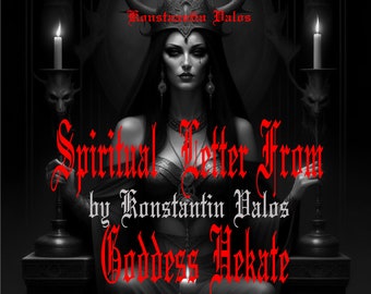 A Granted Message from the Goddess Hecate of Transformation through Channeling by Priest Konstantin Valos