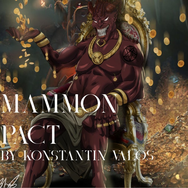 Pacte Mammon - Contrat de démon de haut rang et initiation avec le plus grand prêtre - Sort d'argent