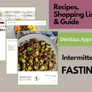 Intermittent Fasting Meal Plan, By Dietitian, Whole Food & Clean Eating, Meal Plan for Fasting