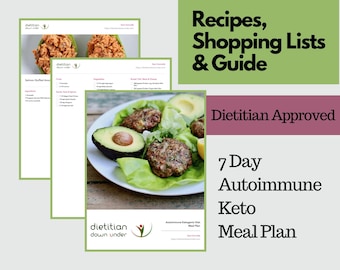 Keto Meal Plan: 7 Day & Autoimmune Keto