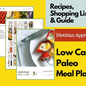 Low Carb Paleo Meal Plan, 7 Days, By Dietitian