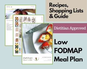 Low FODMAP Meal Plan, 7 Days, By Dietitian
