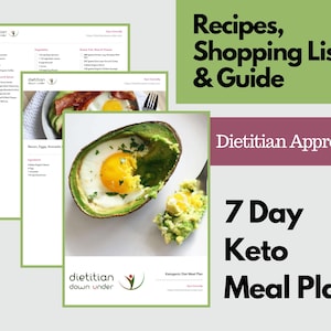 Keto Meal Plan: 7 Day Plan by Dietitian