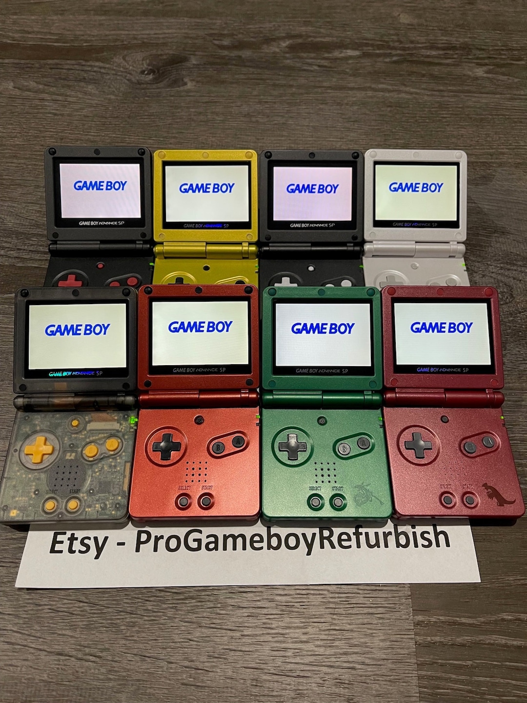 Advance Sp V3 New Custom Gba Sp Brighter Screen - Etsy