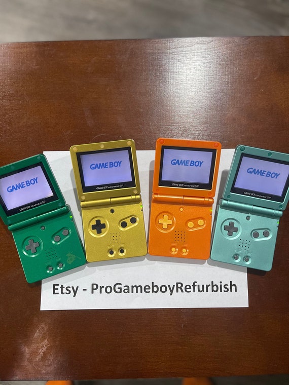 NEW Nintendo Game Boy Advance GBA System Fully Customized PICK YOUR COLOR!