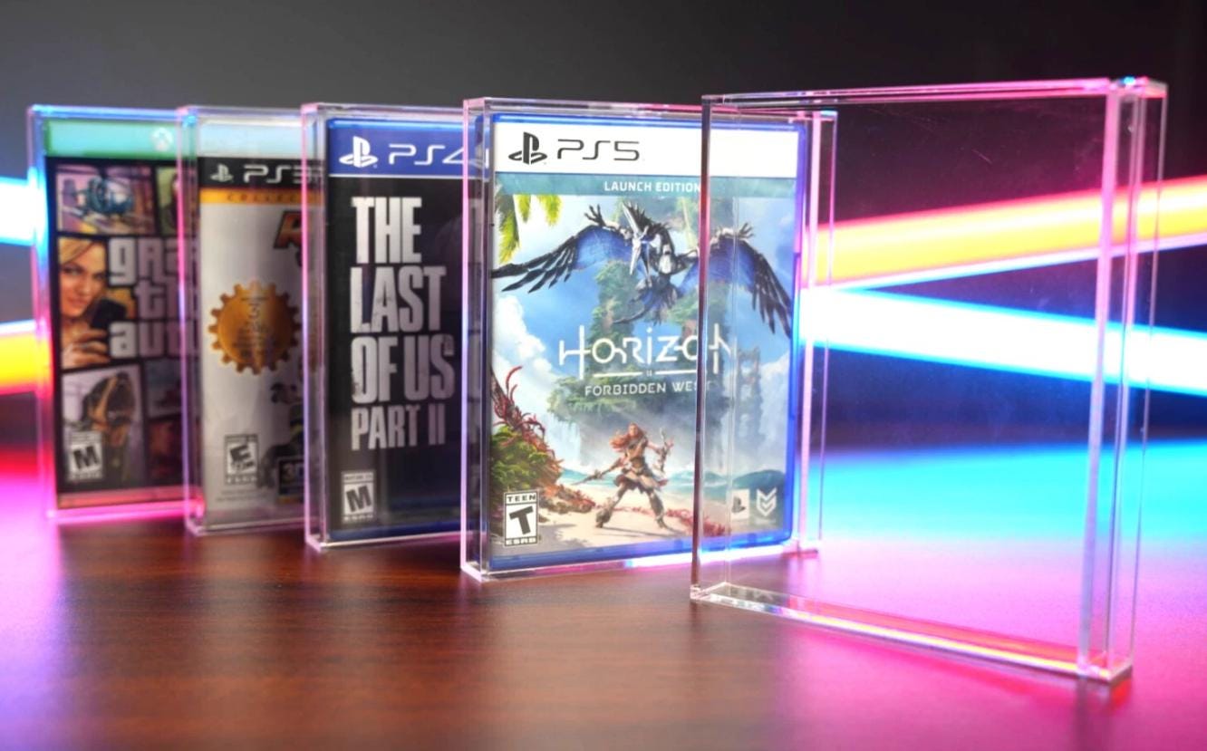 Premium Acrylic UV Protected Video Game Display Case - for N64, NES ...