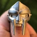 Sterling Silver MF DOOM Skull ring 