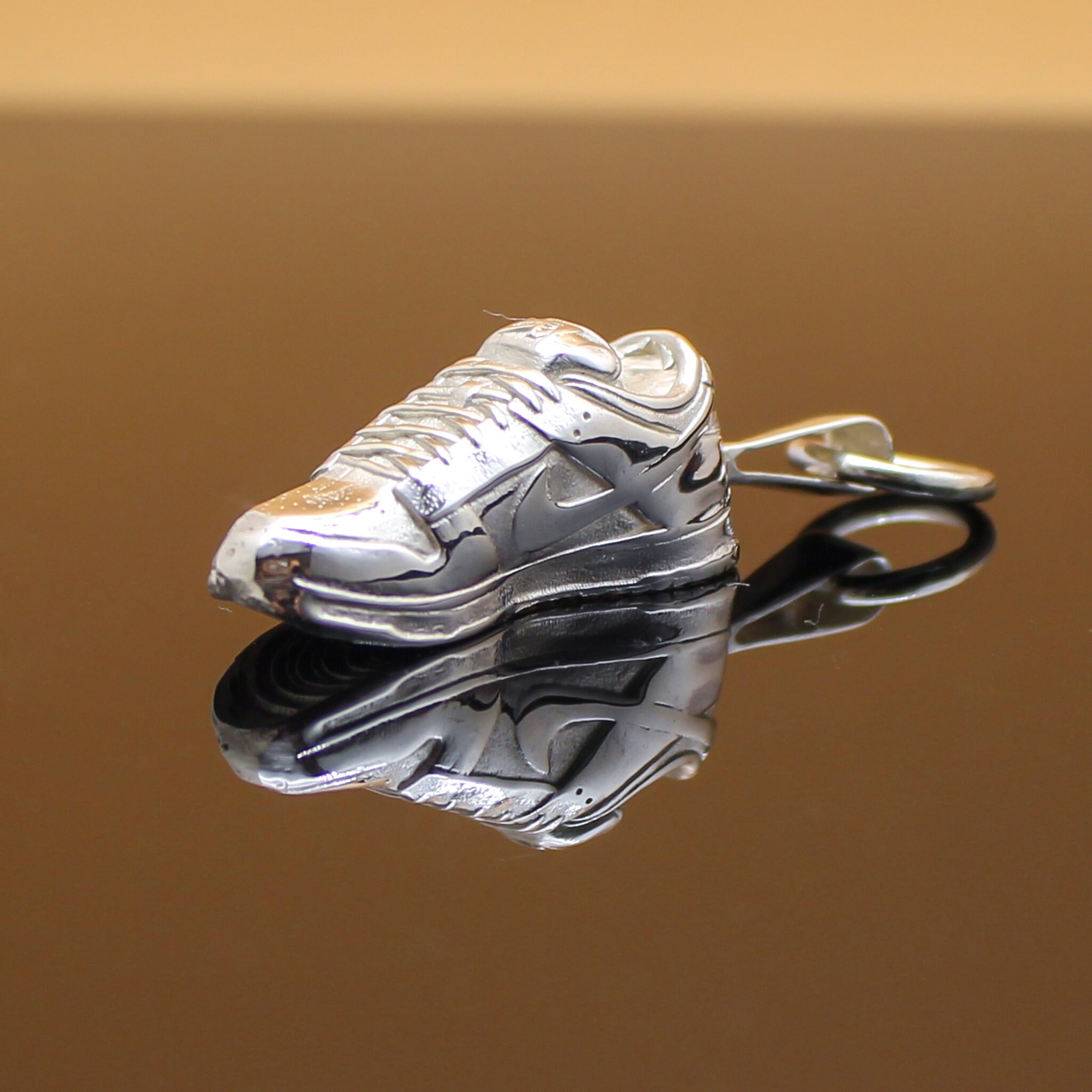 FRONT - custom-made Nike pendant with engraving