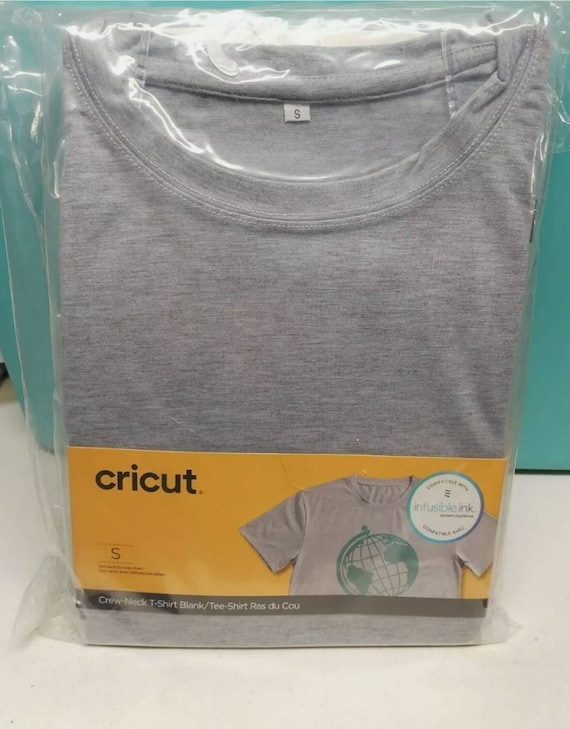 Blank Gray Cricut Sublimation Tee multiple sizes available | Etsy