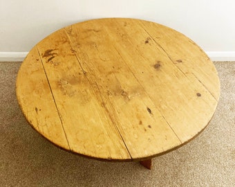 Antique Hand Made Coffee Table