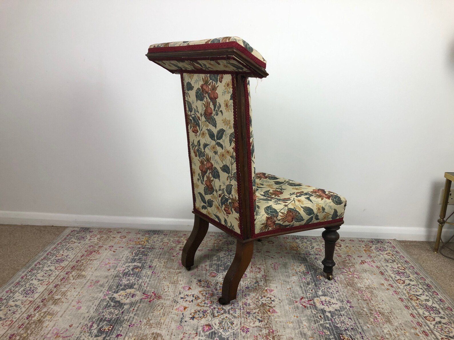 Victorian Prayer Chair Etsy