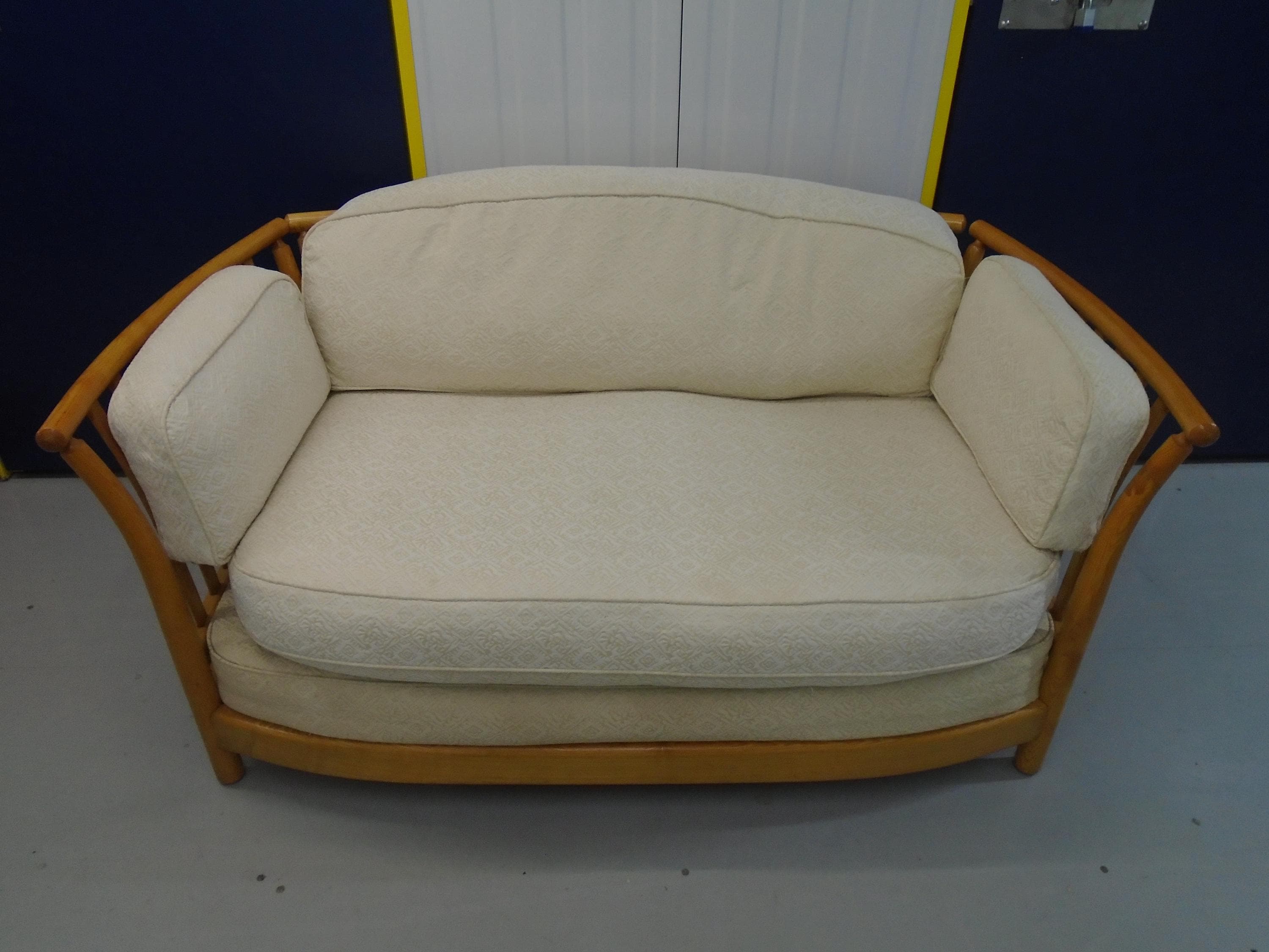 Ercol Renaissance 2069 Seat Low Back Sofa Light Finish to the