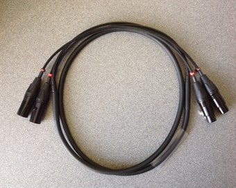 XLR Loom - 2 Way - Male to Female - 2m