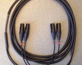 XLR Loom - 2 Way - Male to Female - 5m