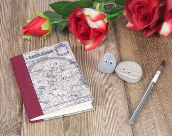 A6 Watercolour Sketchbook: Vintage-Style Hard Cover, 300gsm Paper