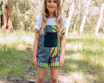 Adjustable Kids Jumpsuits - Ethical Clothing - Circles & Spirals